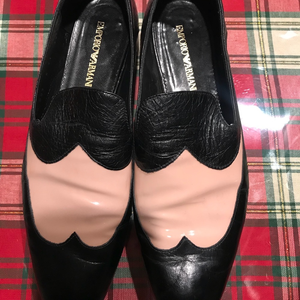Armani loafers size 39 200 worn twice firm